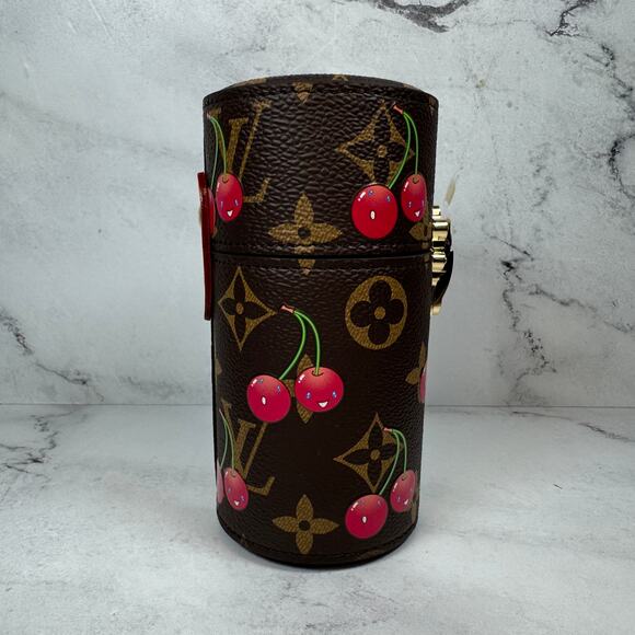 Louis Vuitton Cherry Murakami Travel Case 100mL LV X Murakami Fragrance Perfume - Picture 6 of 9